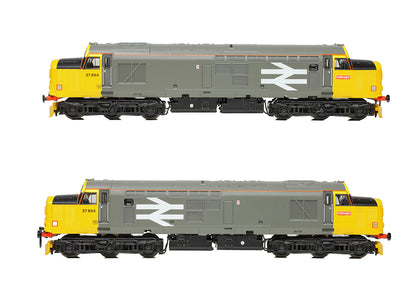 372-110 Class 37/7 37894 BR Railfreight Grey Diesel Locomotive