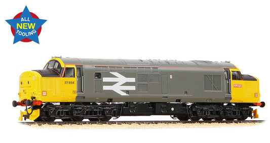 372-110 Class 37/7 37894 BR Railfreight Grey Diesel Locomotive