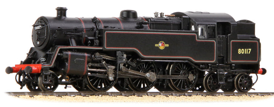 372-536A BR Standard 4MT Tank 80117 BR Lined Black (Late Crest) Steam Locomotive