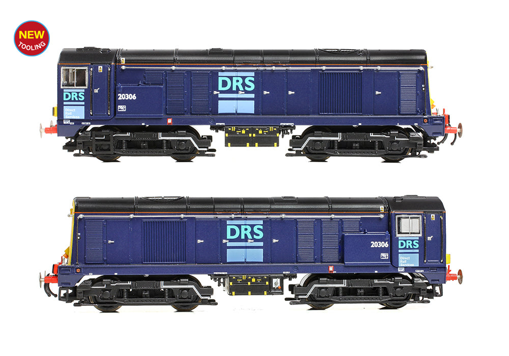 372-700 Class 20/3 20306 DRS Blue Diesel Locomotive