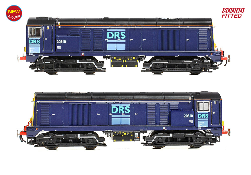 372-700ASF Class 20/3 20310 DRS Blue Diesel Locomotive - DCC Sound
