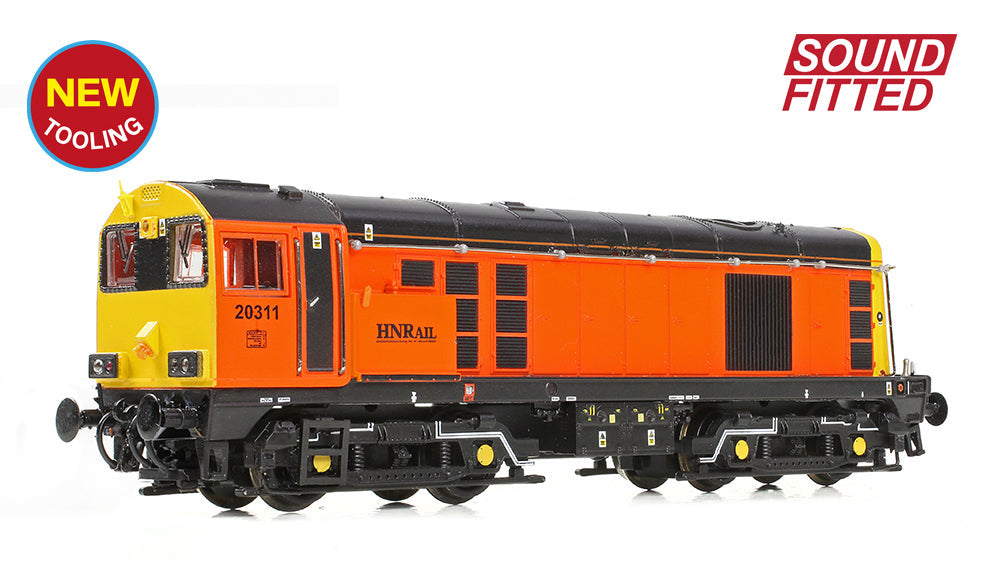 372-701SF Class 20/3 20311 HNRC Orange Diesel Locomotive - DCC Sound