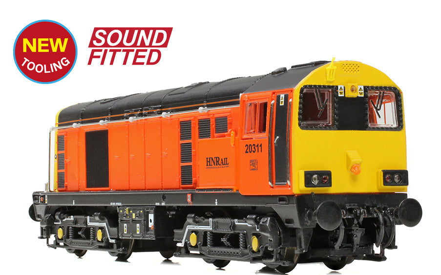 372-701SF Class 20/3 20311 HNRC Orange Diesel Locomotive - DCC Sound