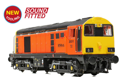 372-701SF Class 20/3 20311 HNRC Orange Diesel Locomotive - DCC Sound