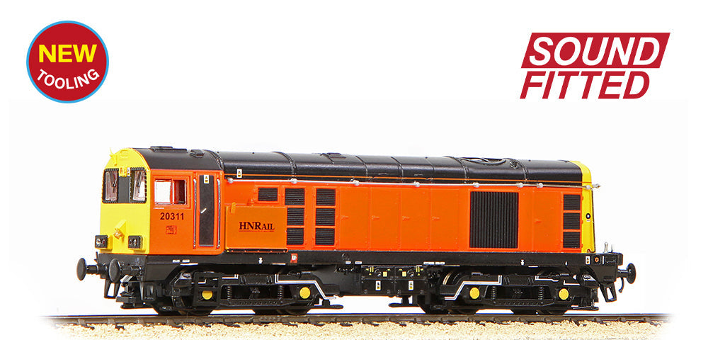 372-701SF Class 20/3 20311 HNRC Orange Diesel Locomotive - DCC Sound