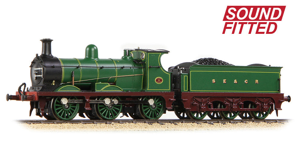 SE&CR C Class 4 SE&CR Lined Green (Simplified) Steam Locomotive - DCC Sound