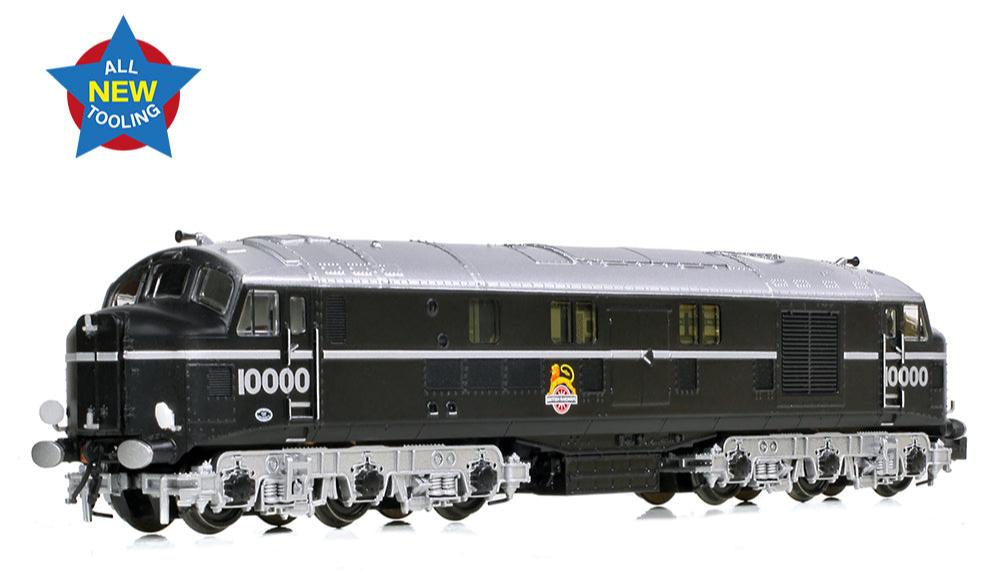 LMS 10000 BR Black (Early Emblem) Diesel Locomotive