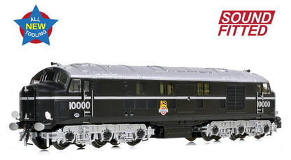 LMS 10000 BR Black (Early Emblem) Diesel Locomotive - DCC Sound