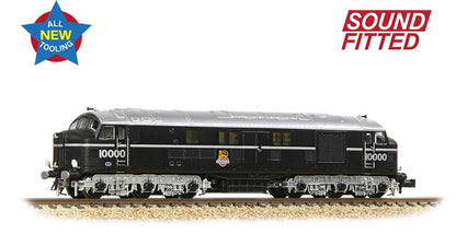 LMS 10000 BR Black (Early Emblem) Diesel Locomotive - DCC Sound