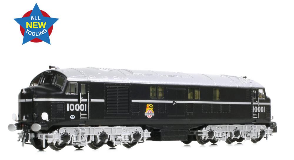 LMS 10001 BR Black (Early Emblem) Diesel Locomotive