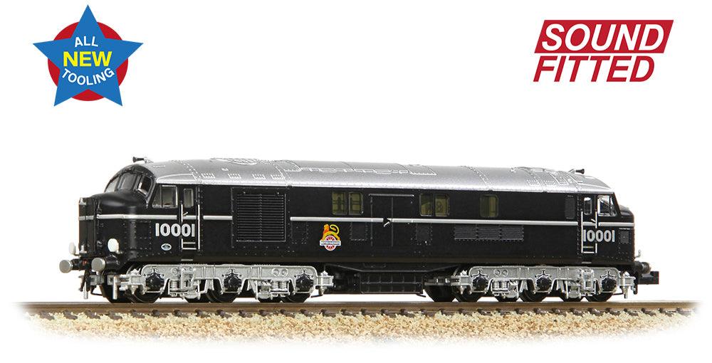 LMS 10001 BR Black (Early Emblem) Diesel Locomotive - DCC Sound