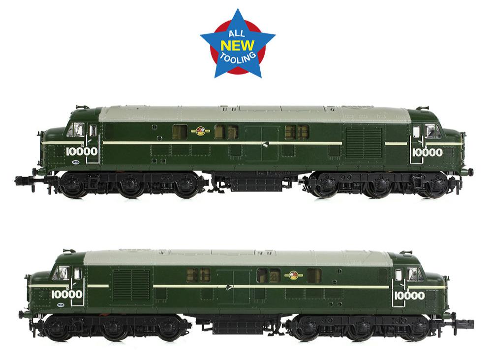 LMS 10000 BR Green (Late Crest) Diesel Locomotive