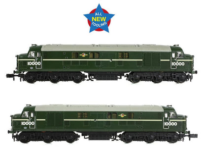 LMS 10000 BR Green (Late Crest) Diesel Locomotive