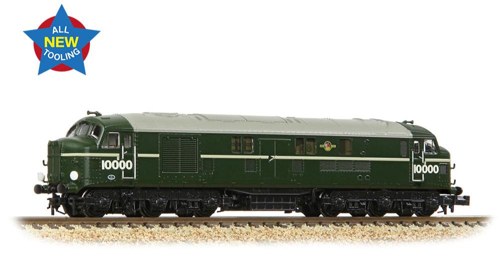 LMS 10000 BR Green (Late Crest) Diesel Locomotive