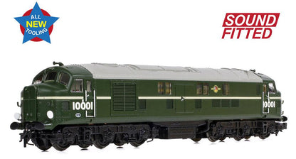 LMS 10001 BR Green (Late Crest) Diesel Locomotive - DCC Sound