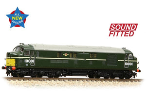 LMS 10001 BR Green (Small Yellow Panels) Diesel Locomotive - DCC Sound