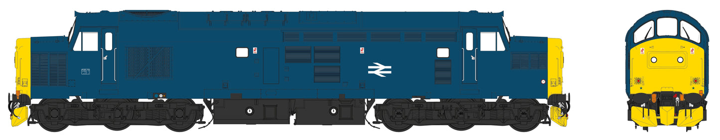 Class 37/0 BR Blue Unnumbered (Centre Headcode) Diesel Locomotive