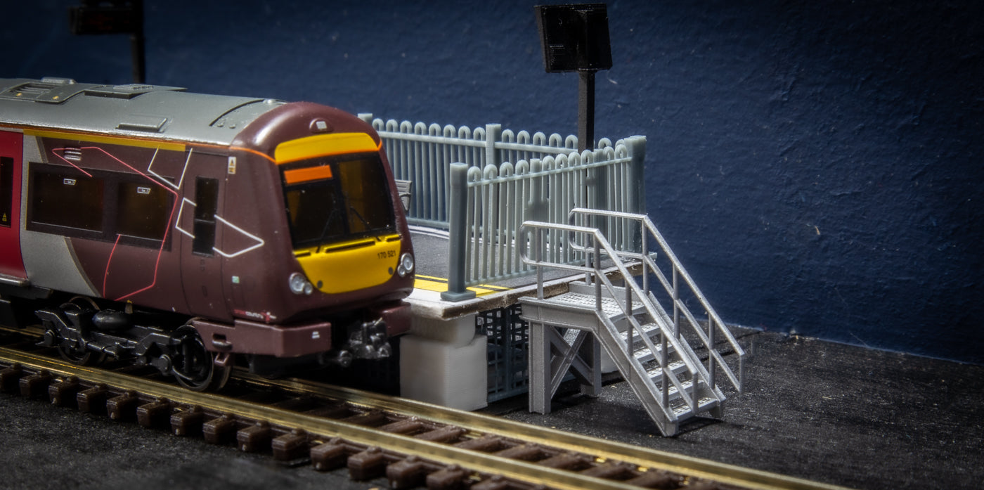 Modern Station Complete Platform Kit (N Gauge)