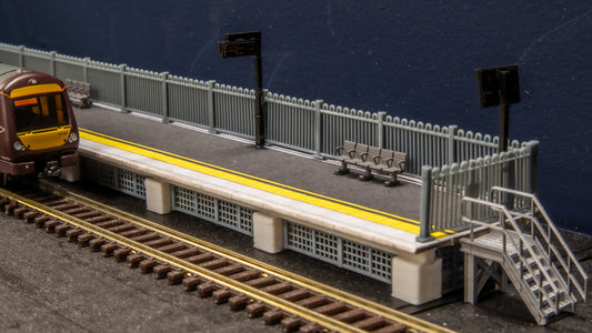 Modern Station Complete Platform Kit (N Gauge)