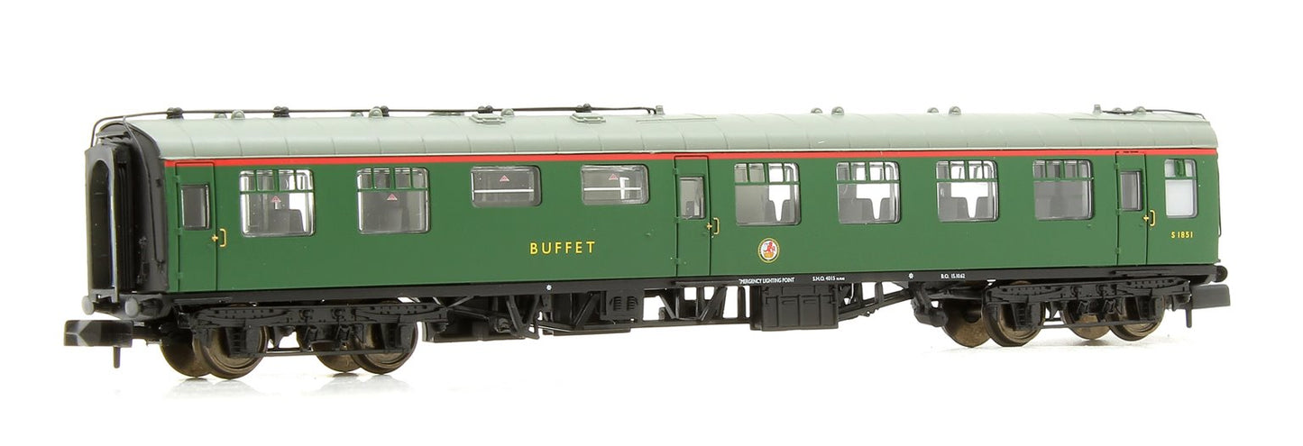 Pre-Owned BR MK1 RMB Mini Buffet Car BR Green Coach No. S1851