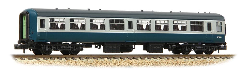 BR MK2A TSO Tourist Second Open BR Blue & Grey No.W5316