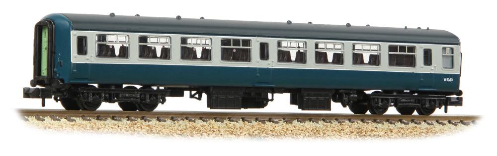 BR MK2A TSO Tourist Second Open BR Blue & Grey No.W5333