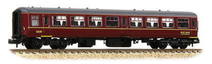 BR MK2A TSO Tourist Second Open WCRC Maroon No.5239