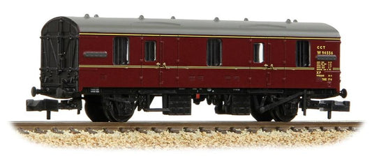 BR Mk1 CCT Covered Carriage Truck BR Maroon No.W94556