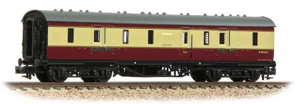 LMS Stanier 50ft Full Brake BR Crimson & Cream No.M30968M