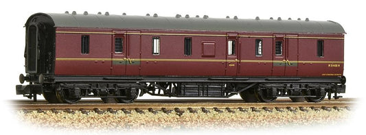 LMS Stanier 50ft Full Brake BR Maroon No.M31248M