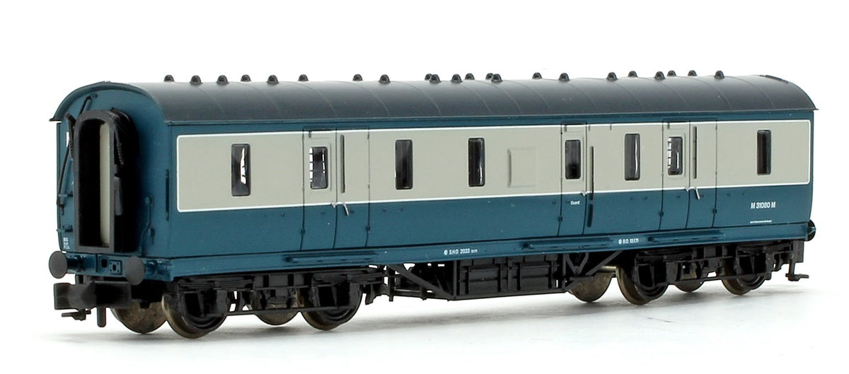 BR Blue/Grey 50ft ex-LMS Full Brake Coach M31080M