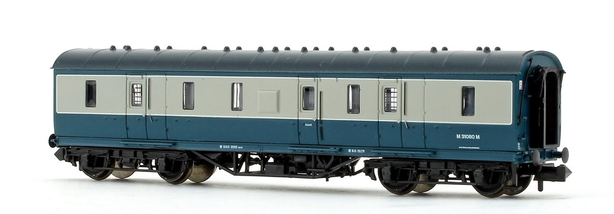 Pre-Owned BR Blue/Grey 50ft ex-LMS Full Brake Coach M31080M