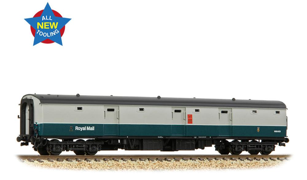 BR Mk1 POT Post Office Tender (Stowage) BR Blue & Grey (Royal Mail) No.W80423