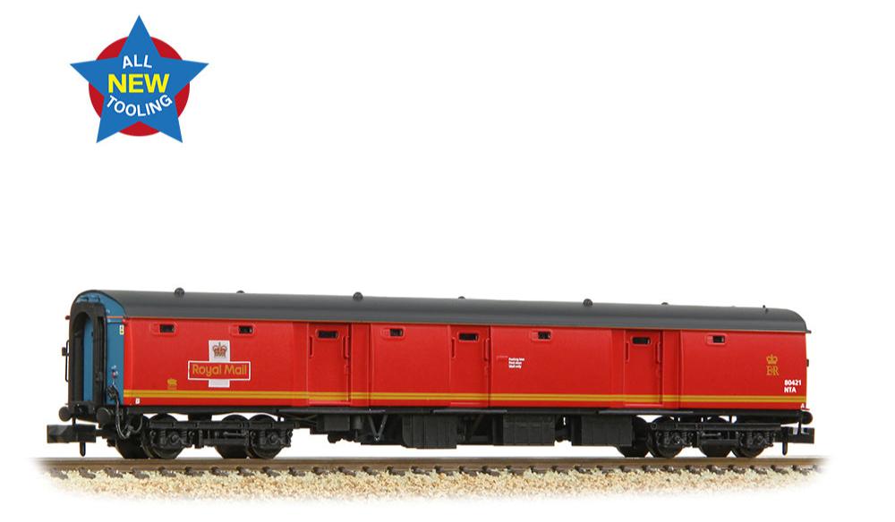 BR Mk1 NTA (Ex-POT) Post Office Tender (Stowage) Royal Mail (EWS) No.80421