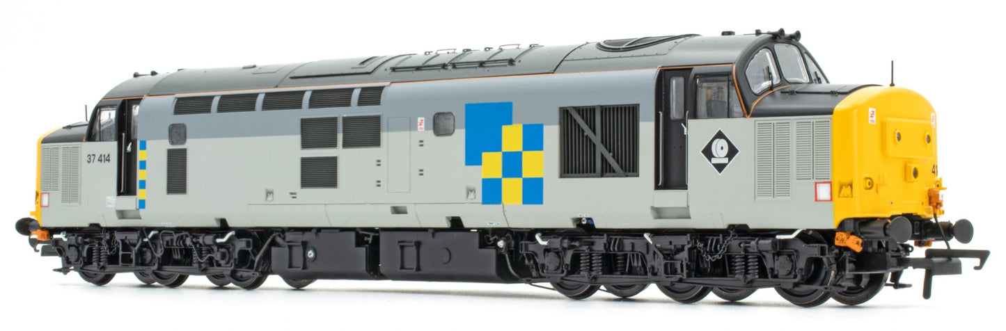 Class 37 Railfreight Construction 37414 Diesel Locomotive - DCC Sound