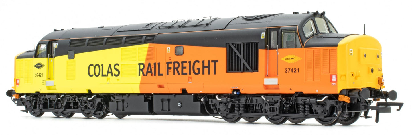 Class 37 Colas Rail 37421 Diesel Locomotive - DCC Sound