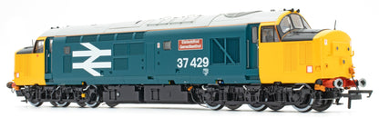 Class 37 Eisteddfod Genedlaethol Large Logo Blue (with Welsh Dragon) 37429 Diesel Locomotive - DCC Sound