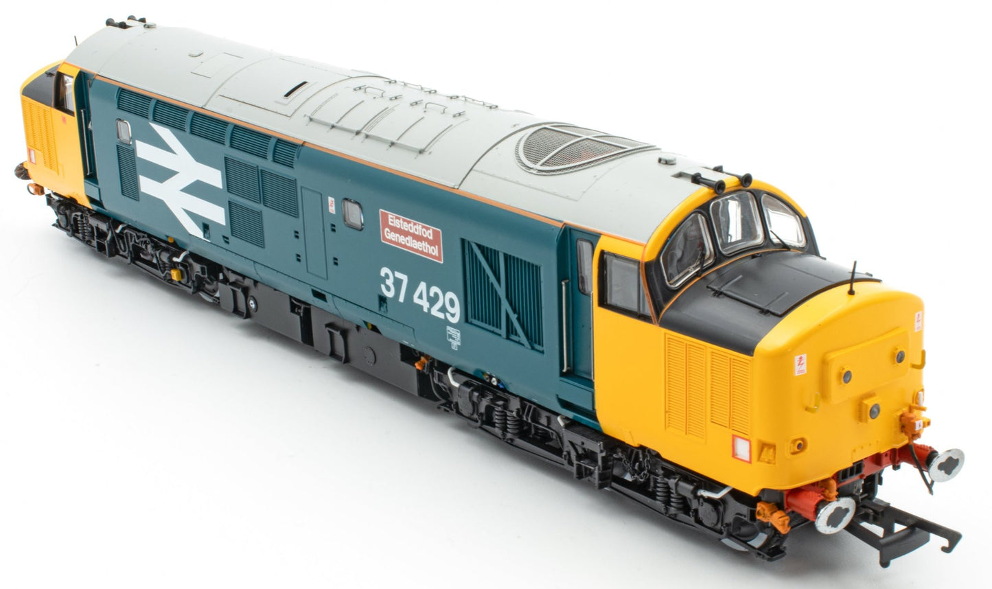 Class 37 Eisteddfod Genedlaethol Large Logo Blue (with Welsh Dragon) 37429 Diesel Locomotive - DCC Sound