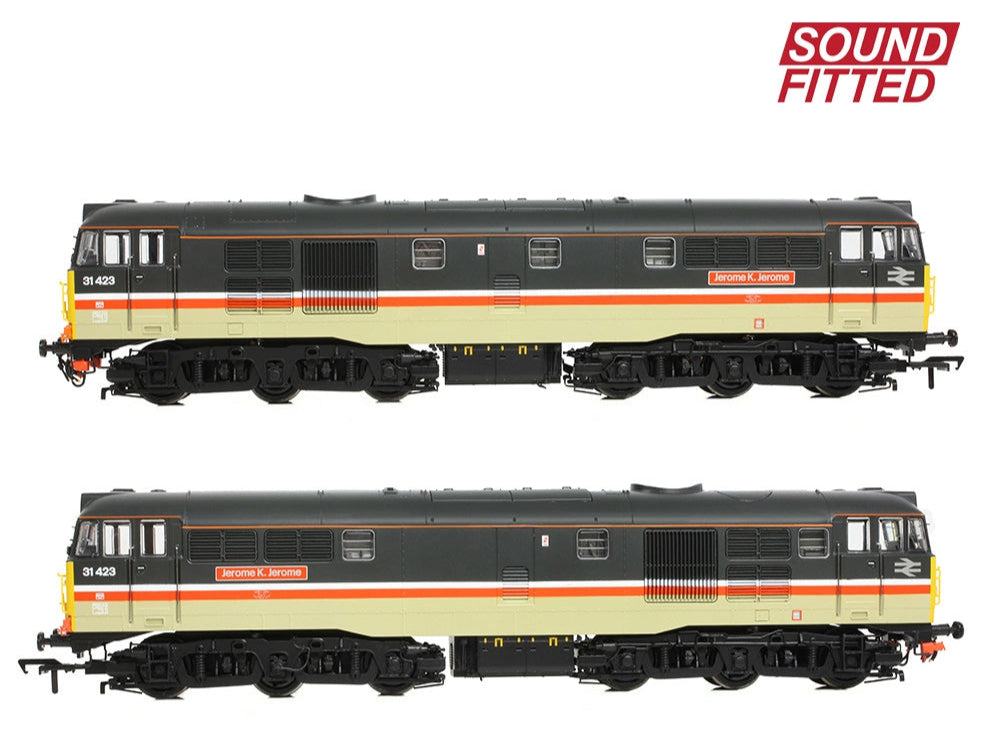 Class 31/4 Refurbished 31423 'Jerome K. Jerome' BR InterCity (Mainline) Diesel Locomotive - DCC Sound