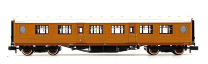 Pre-Owned LNER Thompson Composite Corridor LNER Teak Effect No.18510