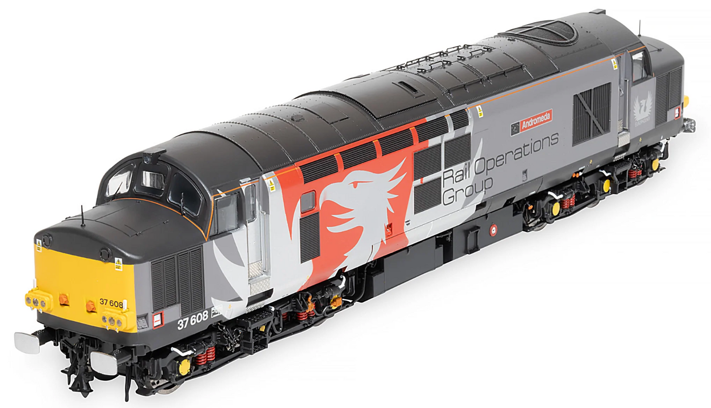 Pre-Owned ACC2319 Class 37/6 37608 'Andromeda' Europhoenix Diesel Locomotive