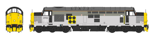 Class 37/7 BR Railfreight Coal Sector Grey 37704 Diesel Locomotive