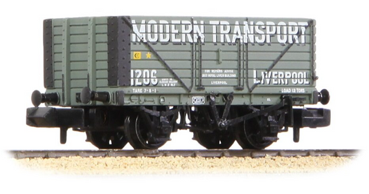 8 Plank Wagon End Door 'Modern Transport Liverpool' Grey No.1206