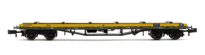 Pre-Owned 80 Tonne glw BDA Bogie Bolster Wagon Departmental Yellow with Load No.950064