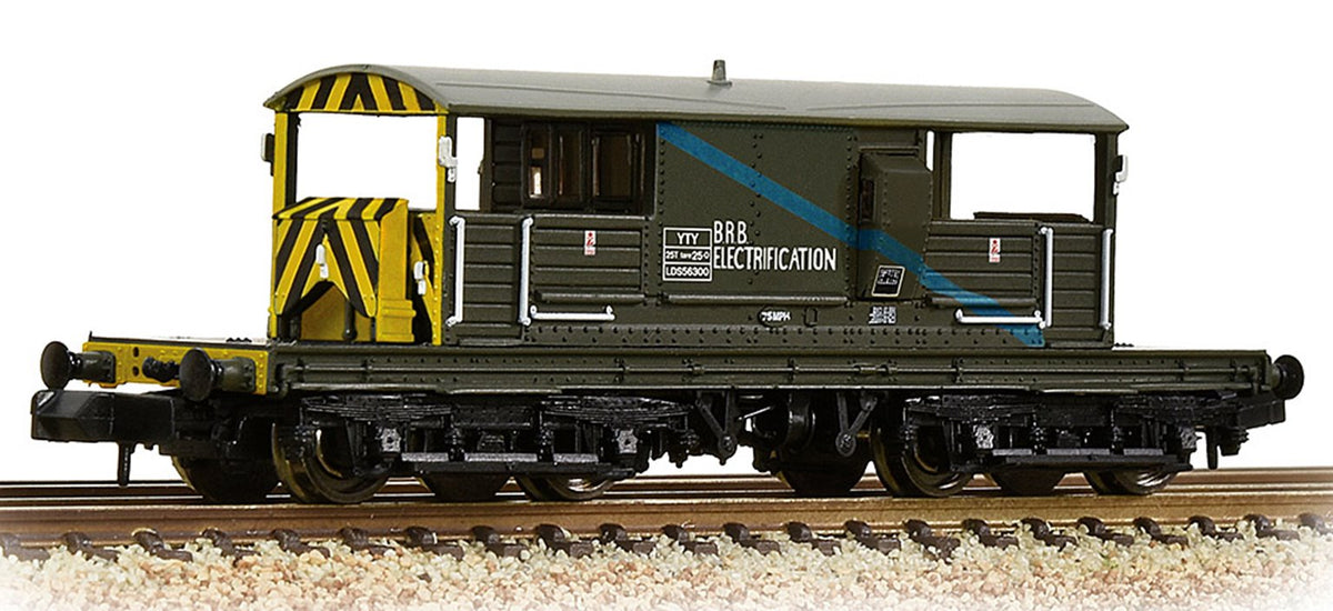 Pre-Owned SR 25T 'Queen Mary' Brake Van BR Departmental Olive Green LDS56300