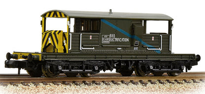 Pre-Owned SR 25T 'Queen Mary' Brake Van BR Departmental Olive Green LDS56300
