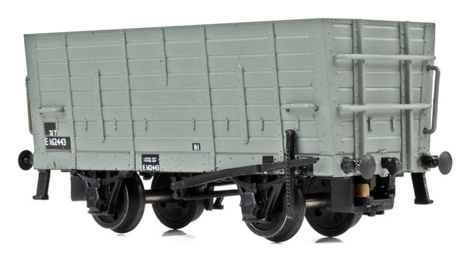 LNER D12 Coal Hopper BR Grey No.E162443