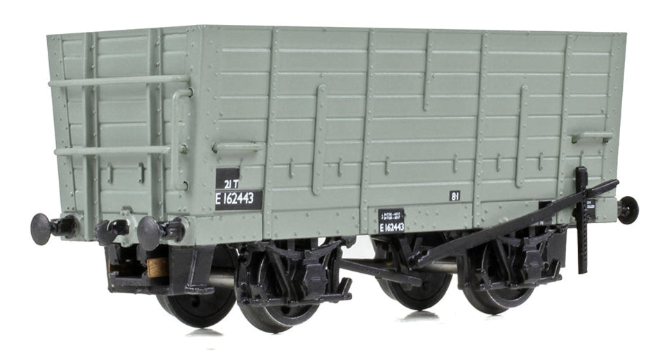 LNER D12 Coal Hopper BR Grey No.E162443