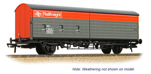 BR VAA Van BR Railfreight Red & Grey No.200633 - Weathered