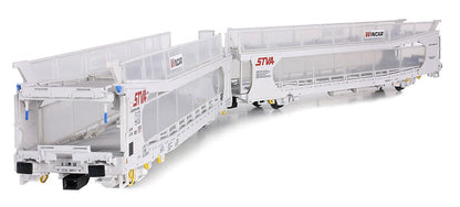 IPA Twin Double Deck Car Transporter STVA Grey